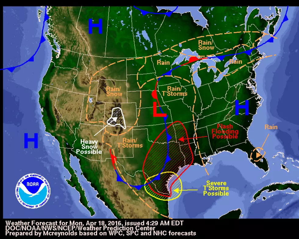 Rainy Week Ahead for the Area