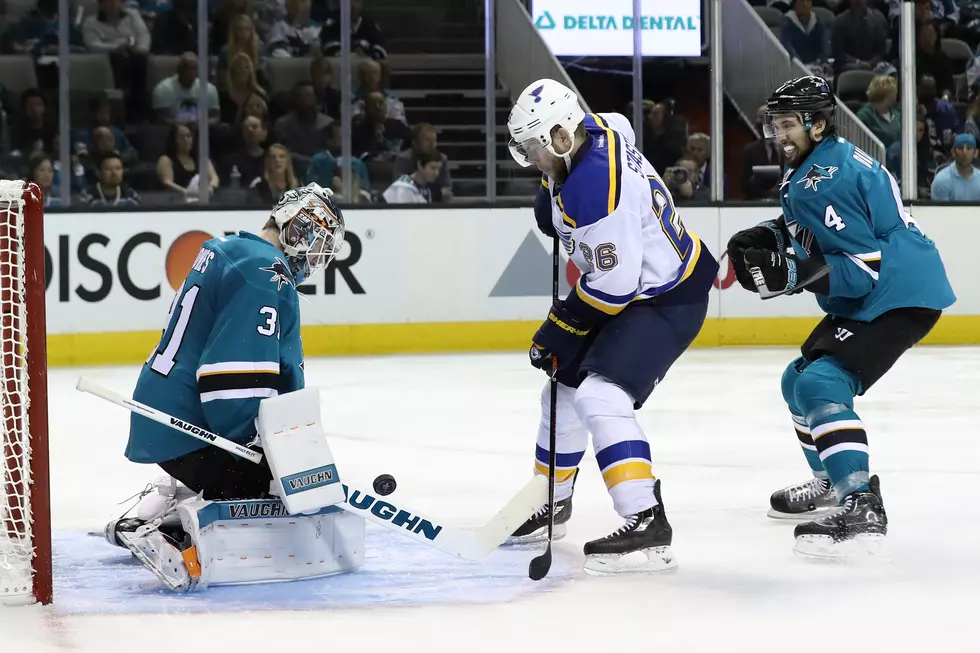 Sharks Shut Out Blues Again, Take 2-1 Lead in Conference Finals