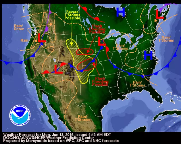 Hot and Stormy for Last Week of Spring