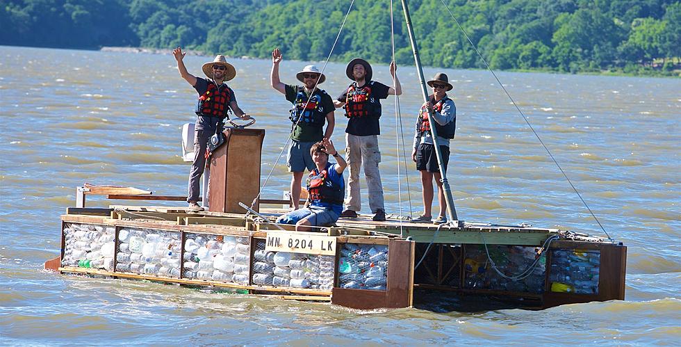 “Recycled Mississippi” Adventurers Document Hannibal Stop