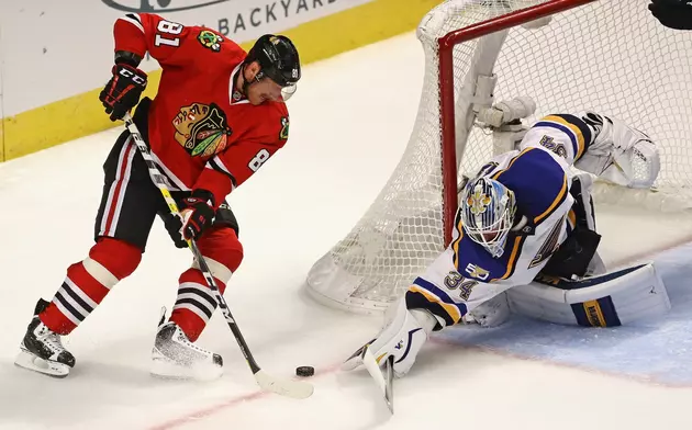 Blues Open 50th Season With 5-2 Win Over Blackhawks