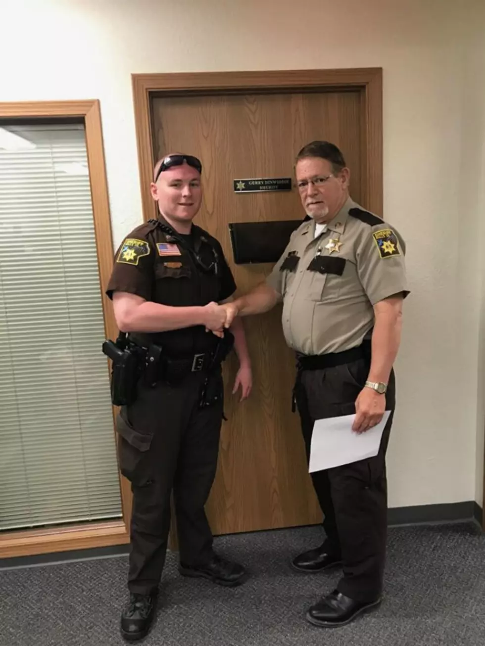 Ralls County Deputy Whicker Recognized for Service Above and Beyond