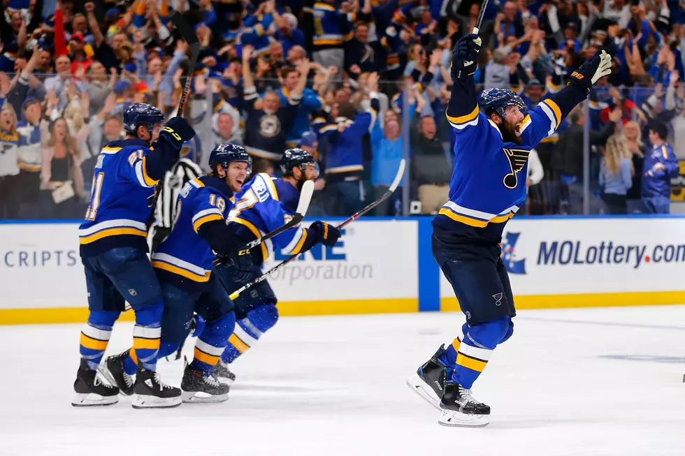 Maroon's OT goal lifts Blues past Stars in Game 7