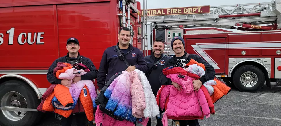 Look at All the Coats the Hannibal Fire Department Just Donated