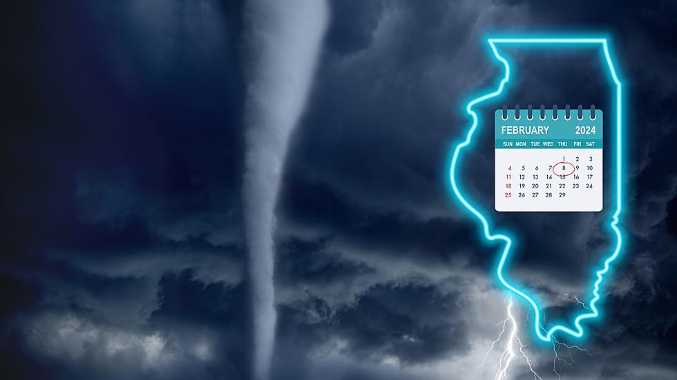 Strong Tornadoes (Yes, Tornadoes) Possible in Illinois Thursday
