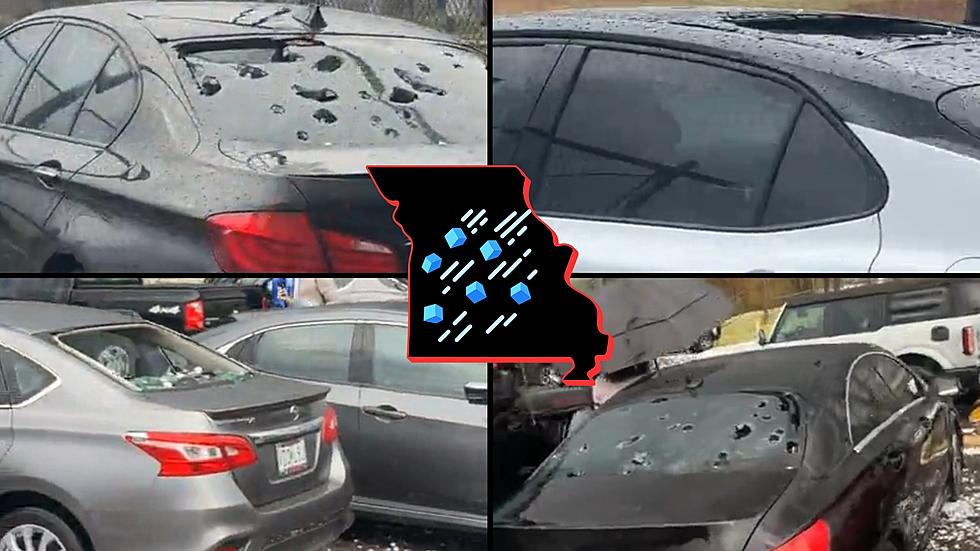 Wild Video Shows Hail Clobbered Every Car in Missouri Parking Lot