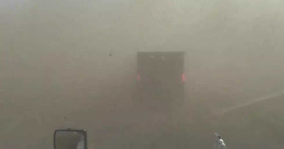Video Shows Illinois Highway Suddenly Overwhelmed by a Dirt Storm