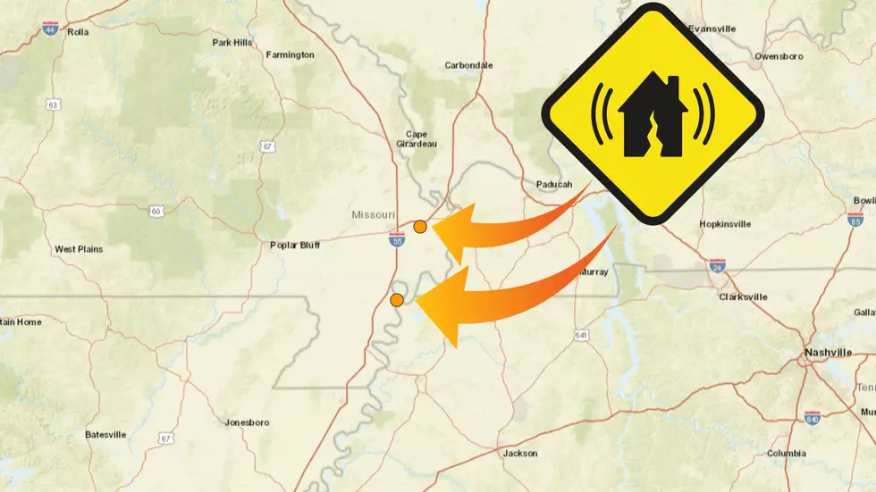 Mini-Swarm of Quakes Shake the New Madrid, Missouri Area Monday