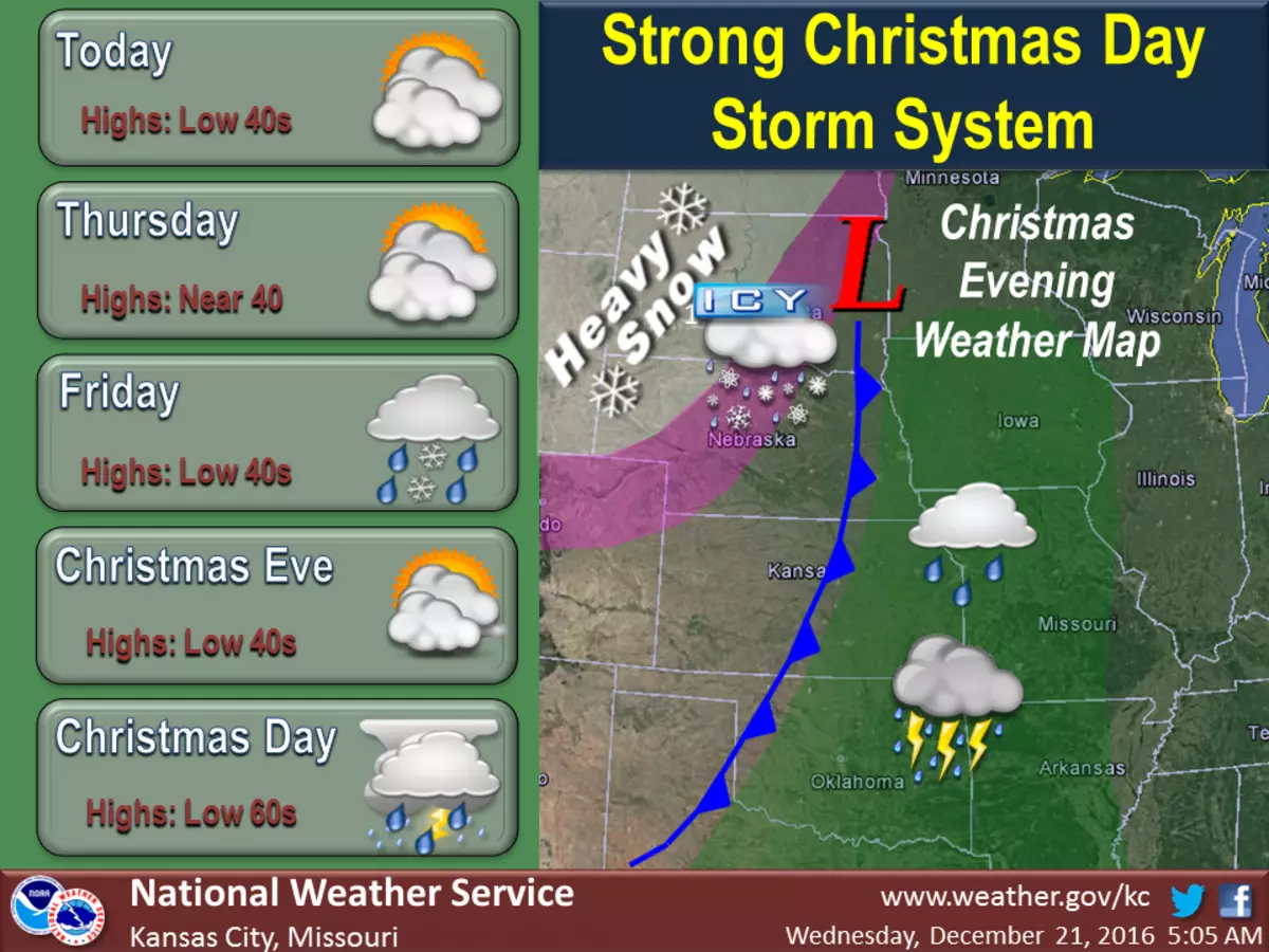 The Weather Forecast and Travel Info for Christmas Travelers