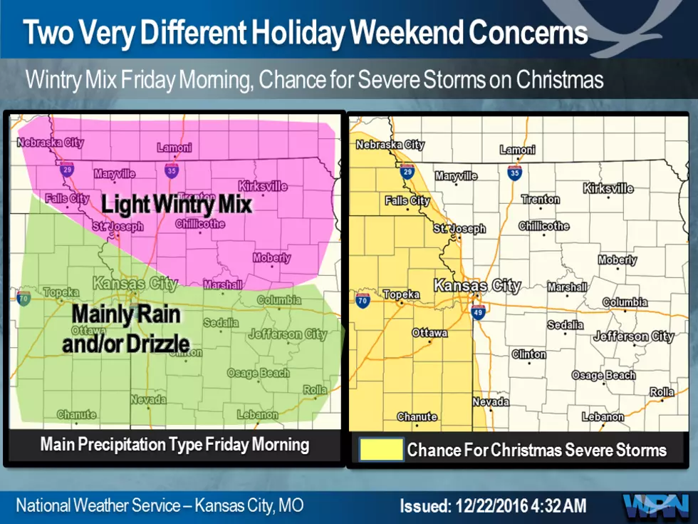 Weather Could Be Naughty or Nice for Christmas Travelers
