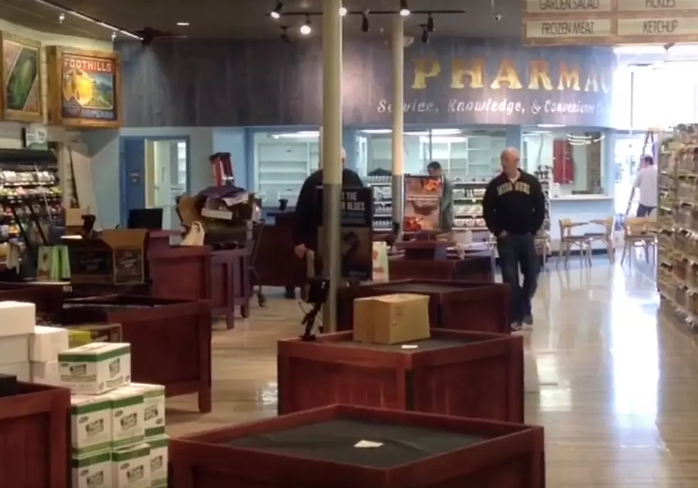 A Look Back Three Years Ago…A Sneak Peek of the New Woods Supermarket [Video]