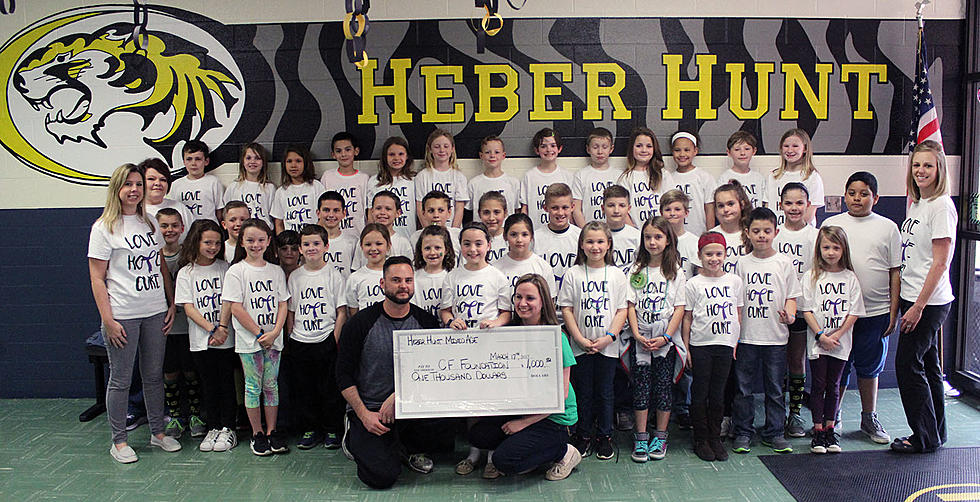 Heber Hunt Elementary Students Support Classmate