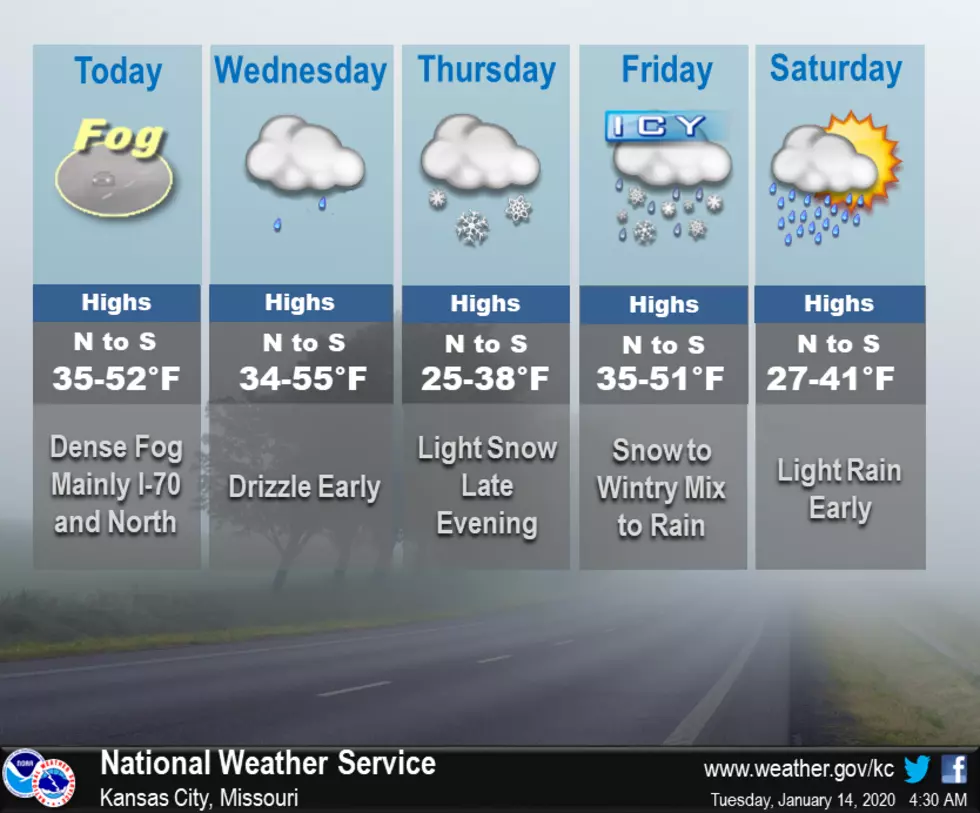 Another Round of Colder, Snowy Weather Heading Into The Weekend