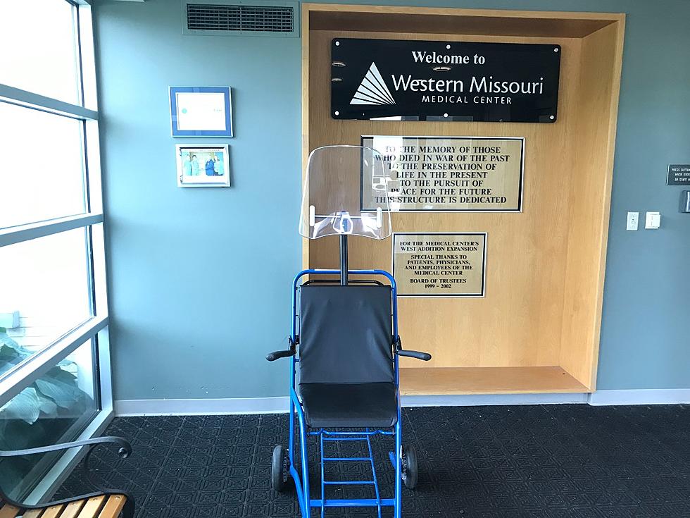 This Wheel Chair at Western Missouri Medical Center Is a Pain in the Behind