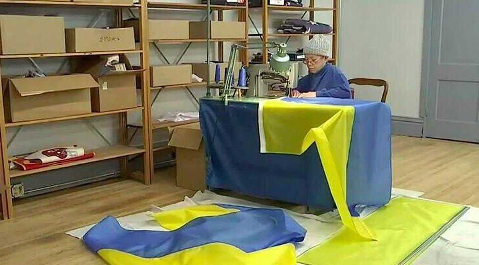 Kansas City Flag Manufacturer In High Demand For Ukraine Flag