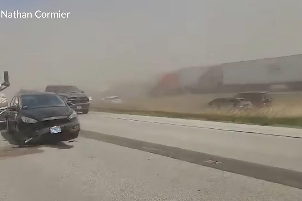 Rare Dust Storm Causes Pile Up and Chaos On I-55 Near Springfield