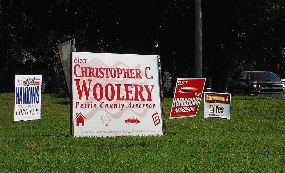 City Reminds Citizens of Political Sign Ordinance