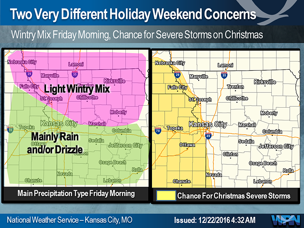 Weather Could Be Naughty or Nice for Christmas Travelers