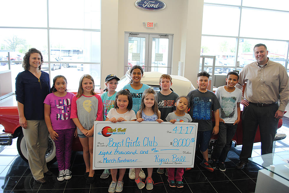 Rick Ball Ford Donates $8000 to Boys and Girls Club