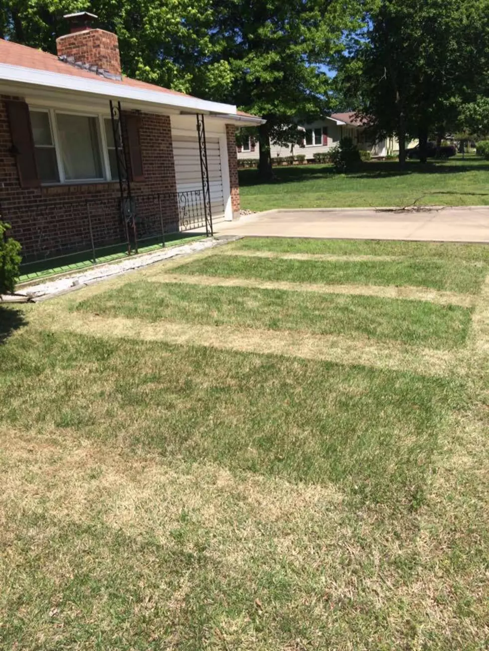 Cole Camp Man Mows His Lawn Like A Football Field