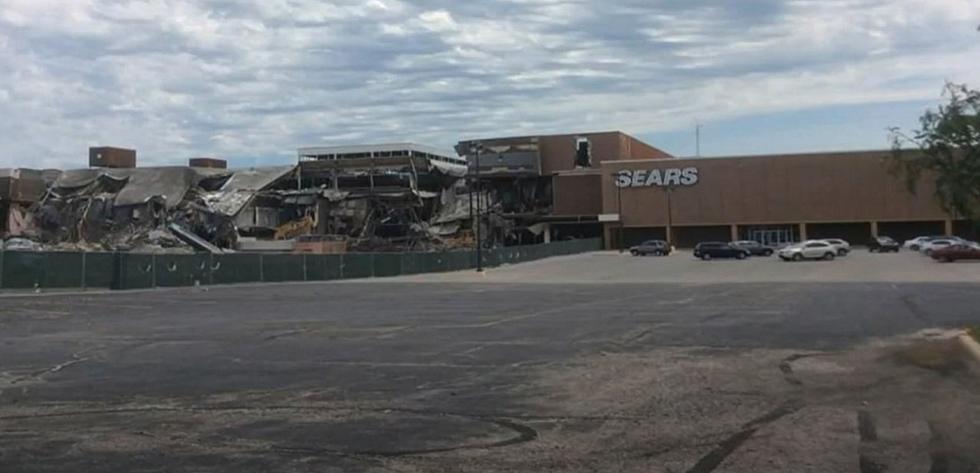 Video: Demolished Sears Store at Metcalf South Mall 