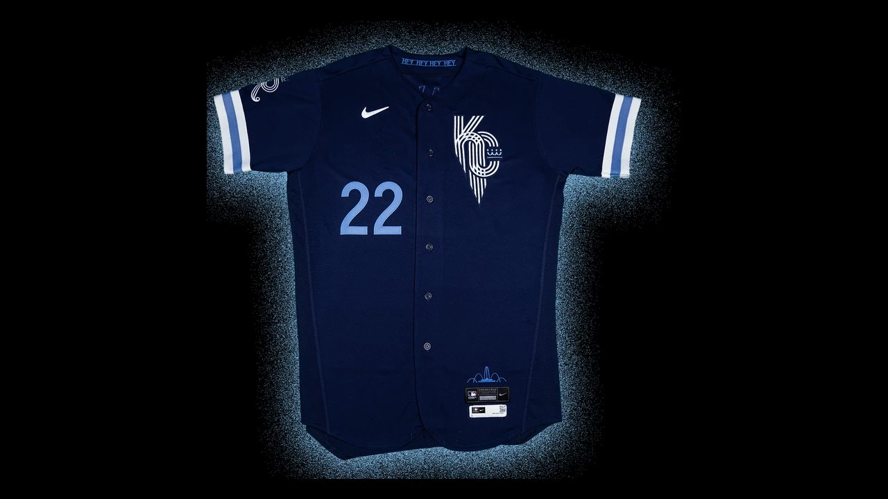Nike debuts a special fountain-inspired jersey for the Kansas City Royals