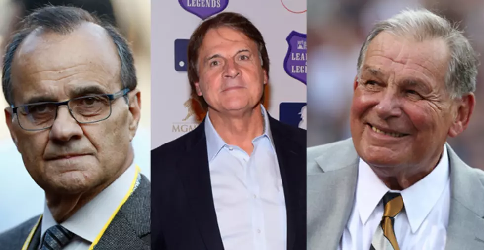 Joe Torre, Tony La Russa and Bobby Cox Elected to Baseball Hall of Fame