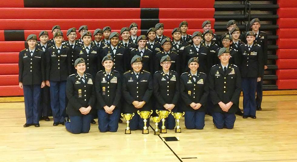 Smith-Cotton Army JROTC Drill Team Competed In Branson