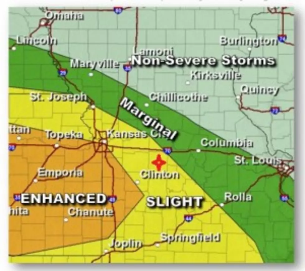 Severe Weather Could Pop Up on Friday