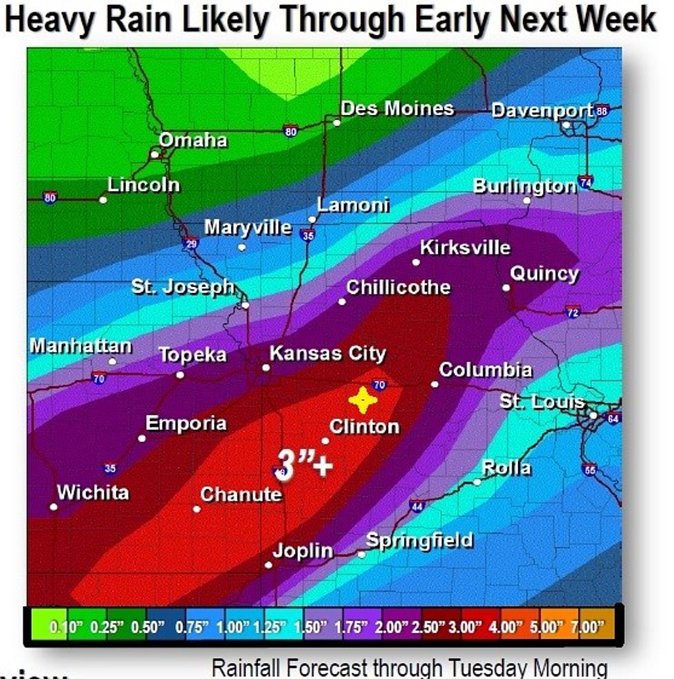 Heavy Rain Likely For Next Couple Of Days