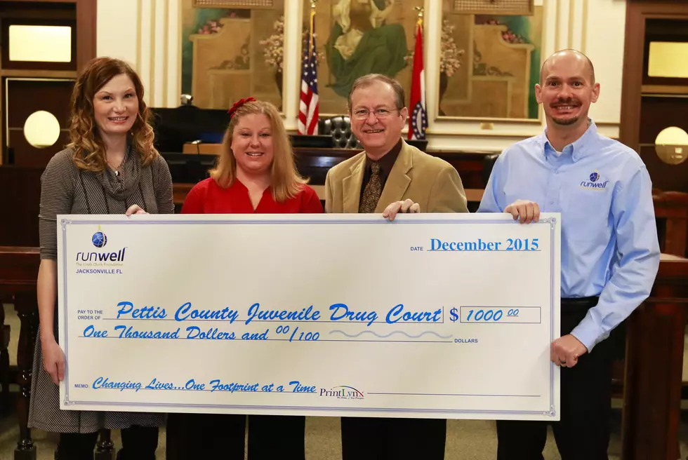 Pettis County Juvenile Drug Court Receives $1,000 Donation