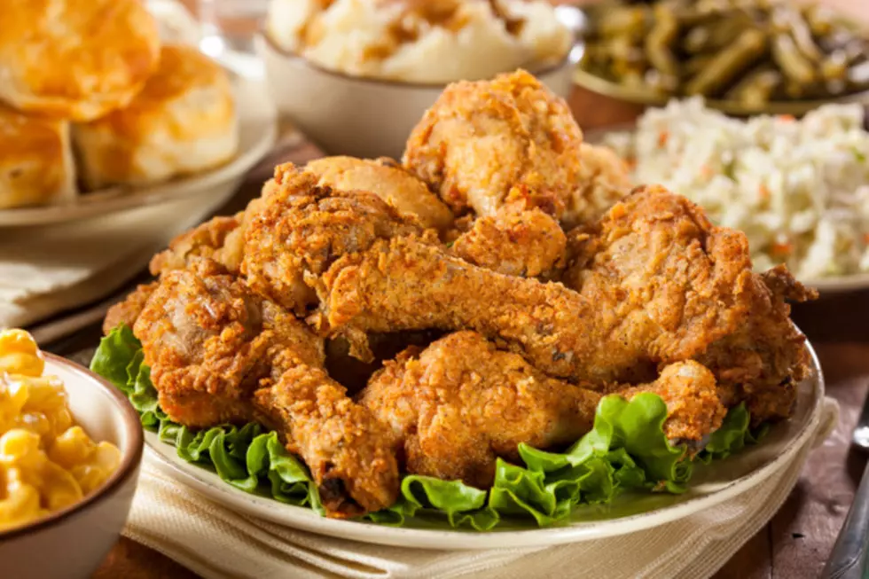 Fried Chicken Highlights Senior Center Dinner