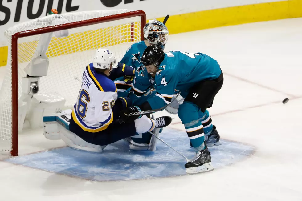 Sharks Head to First Cup Final After 5-2 Win Over Blues