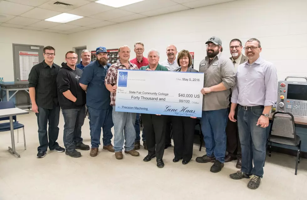 SFCC&#8217;s Precision Machining Program Receives $40,000 from Gene Haas Foundation