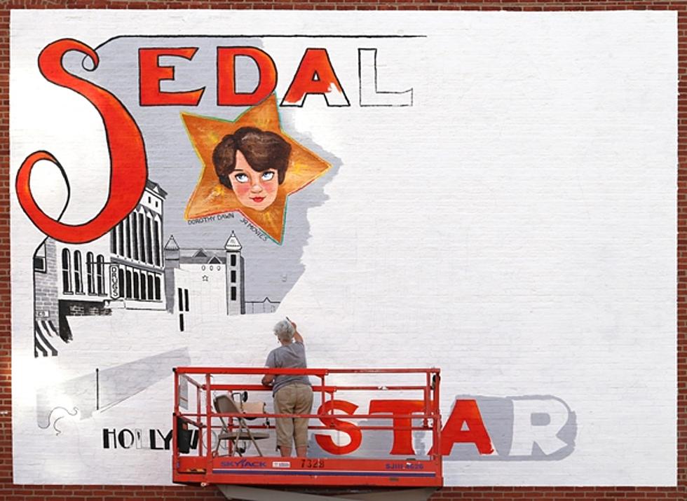 Local Artist Creating New Mural in Downtown Sedalia!