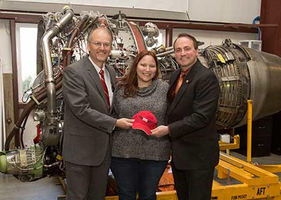 UCM Aviation Program Receives a Gift of Boeing 737 Engine