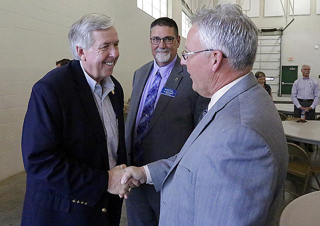New Missouri Governor Plans Address, Public Reception