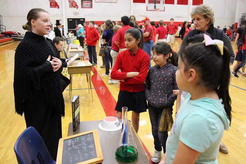 Sacred Heart Fifth Graders Host Living History Museum