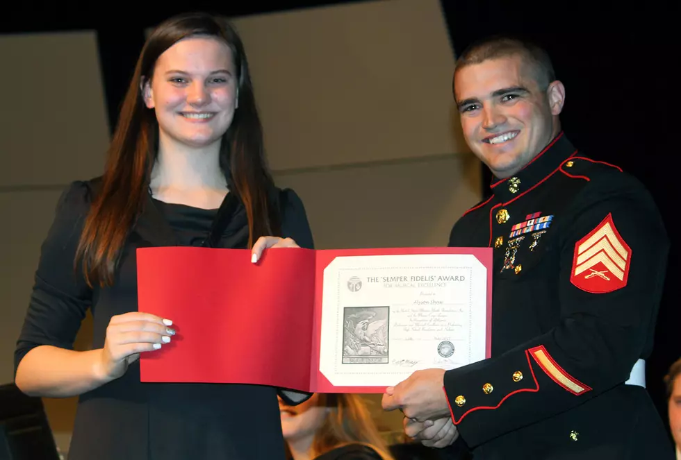 Smith-Cotton Senior Shaw Recognized With Marines Music Honor