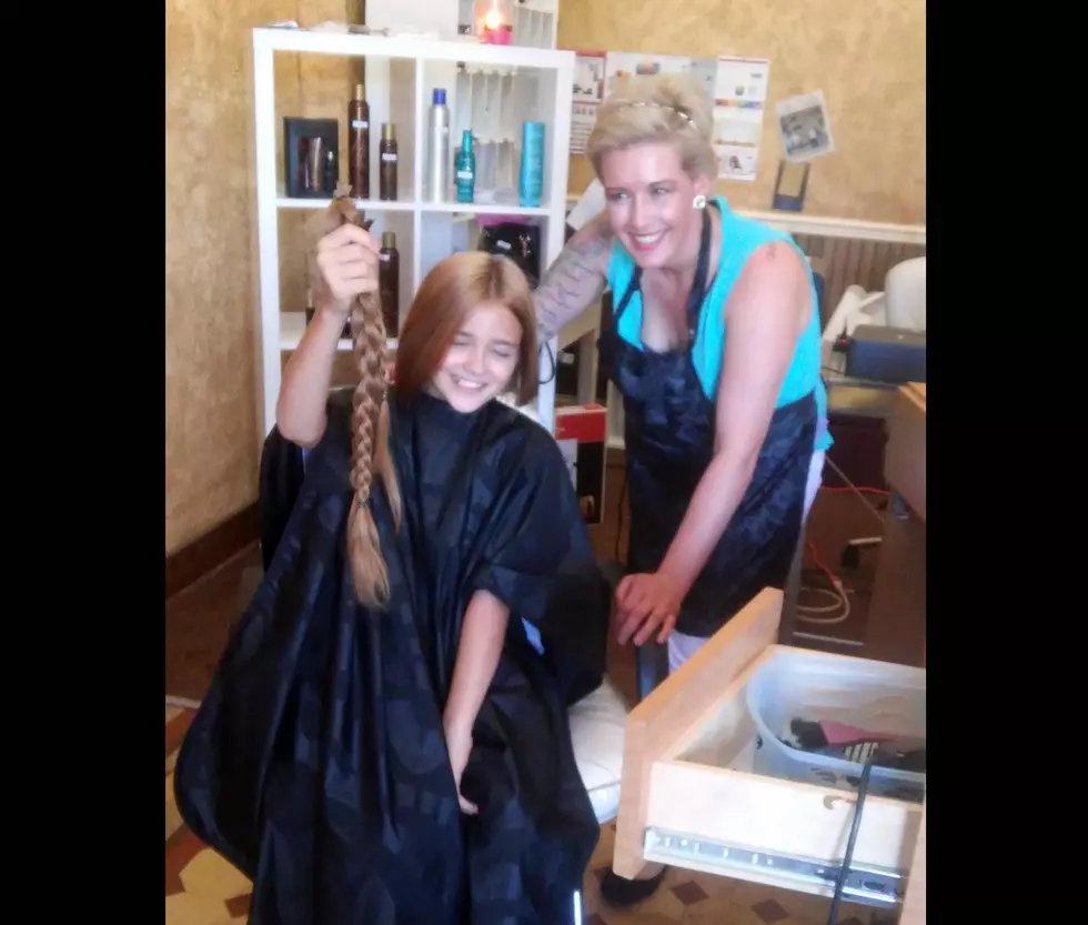 Local Sisters Donate 36 inches of Hair to ‘Wigs for Kids’ Program