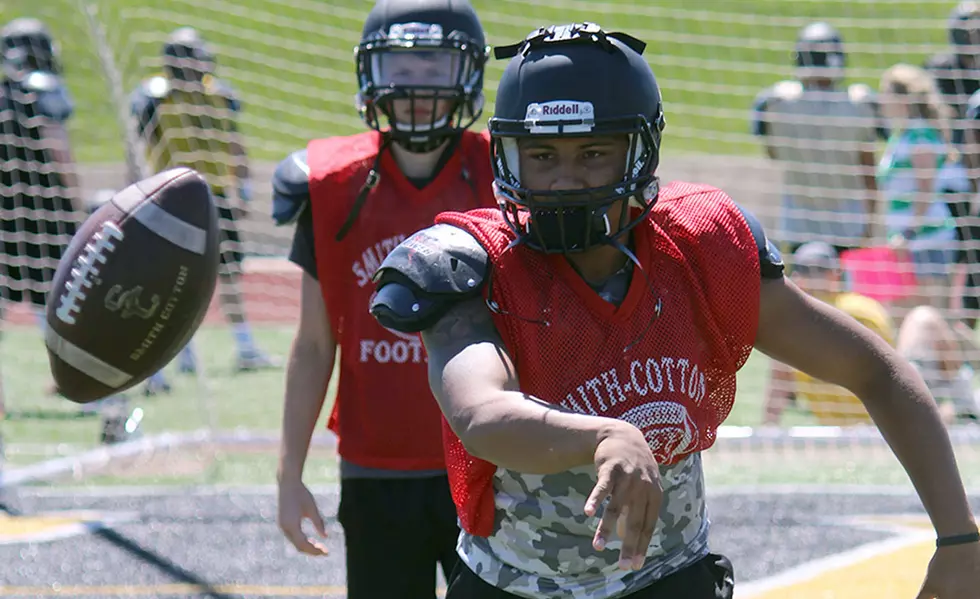Smith-Cotton Football Gets in Practice at Summer Camp