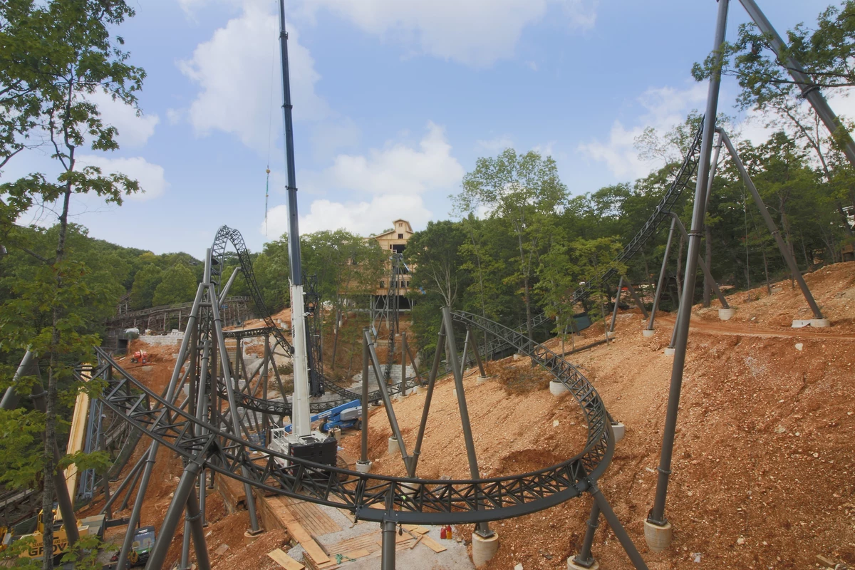New Roller Coaster Being Built at Silver Dollar City [Video]