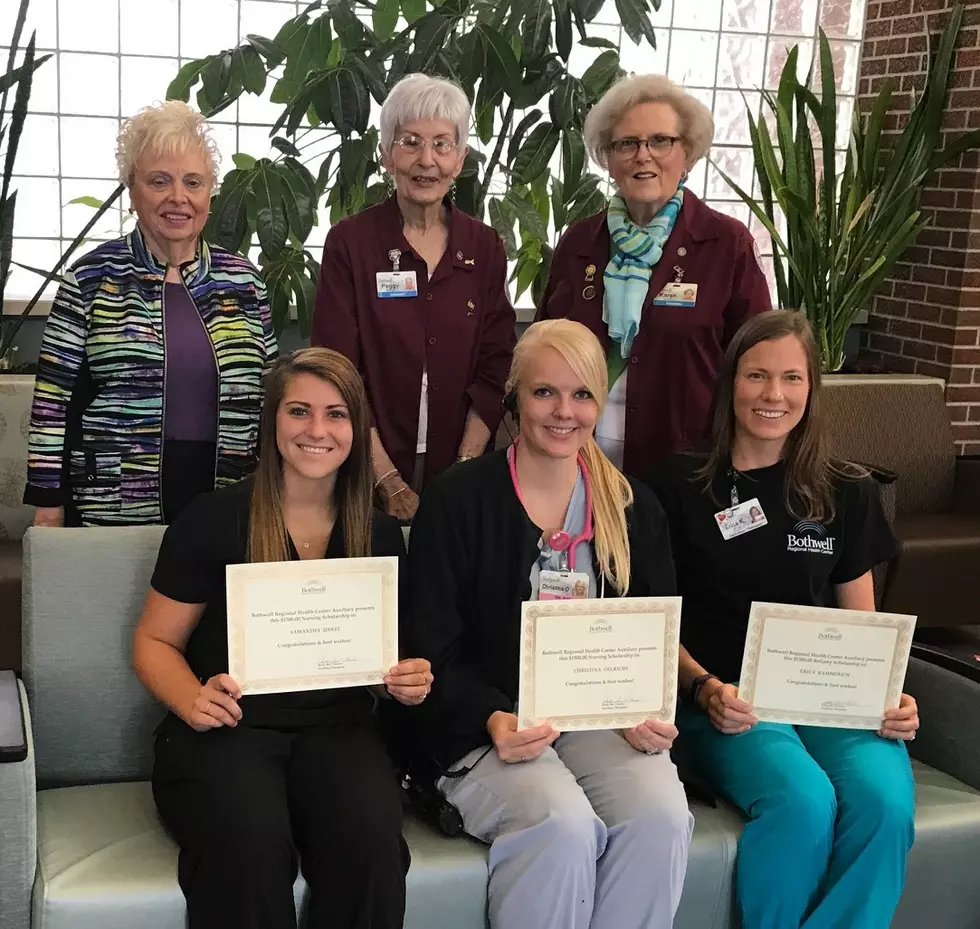 Bothwell Auxiliary Awards 3 Scholarships to Health Care Students