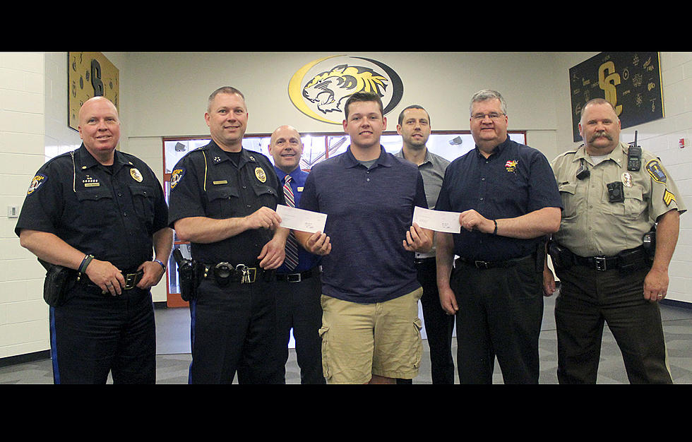 Smith-Cotton Students, Staff Donate $2,000 to Local First Responders