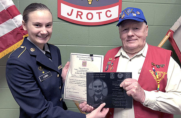S-C JROTC Names Long Cadet of the Month for December