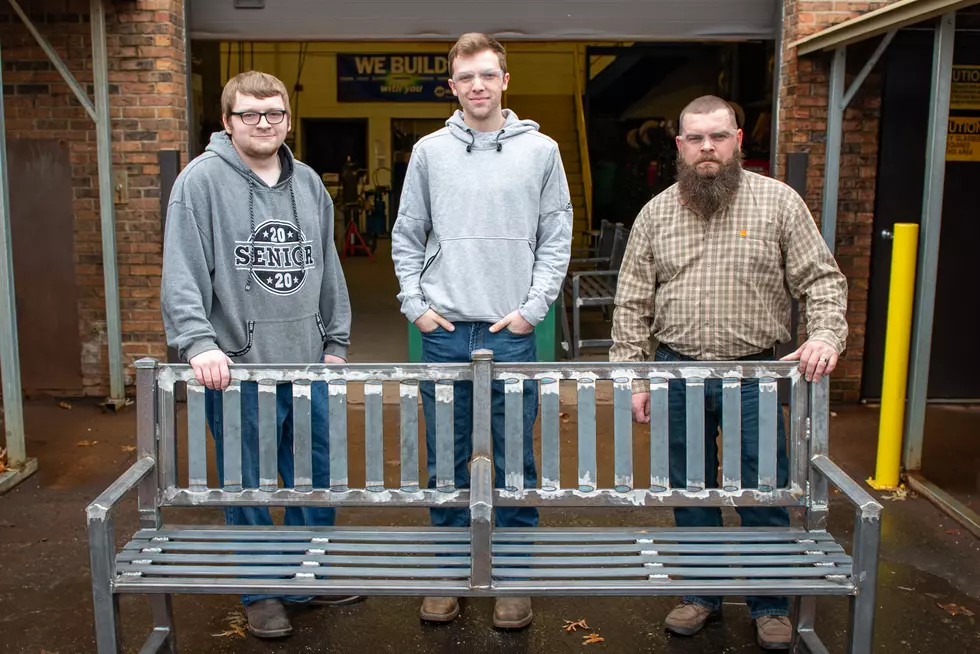 SFCTC Students Weld Benches For Downtown Sedalia