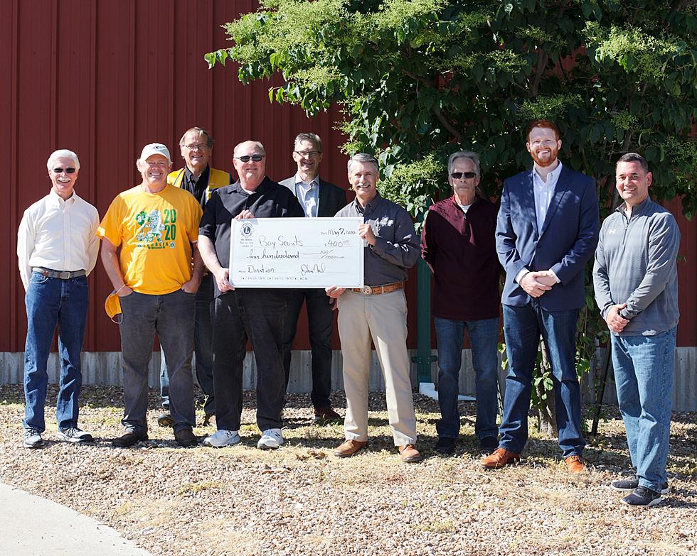 Sedalia Lions Club Donates to Scouting