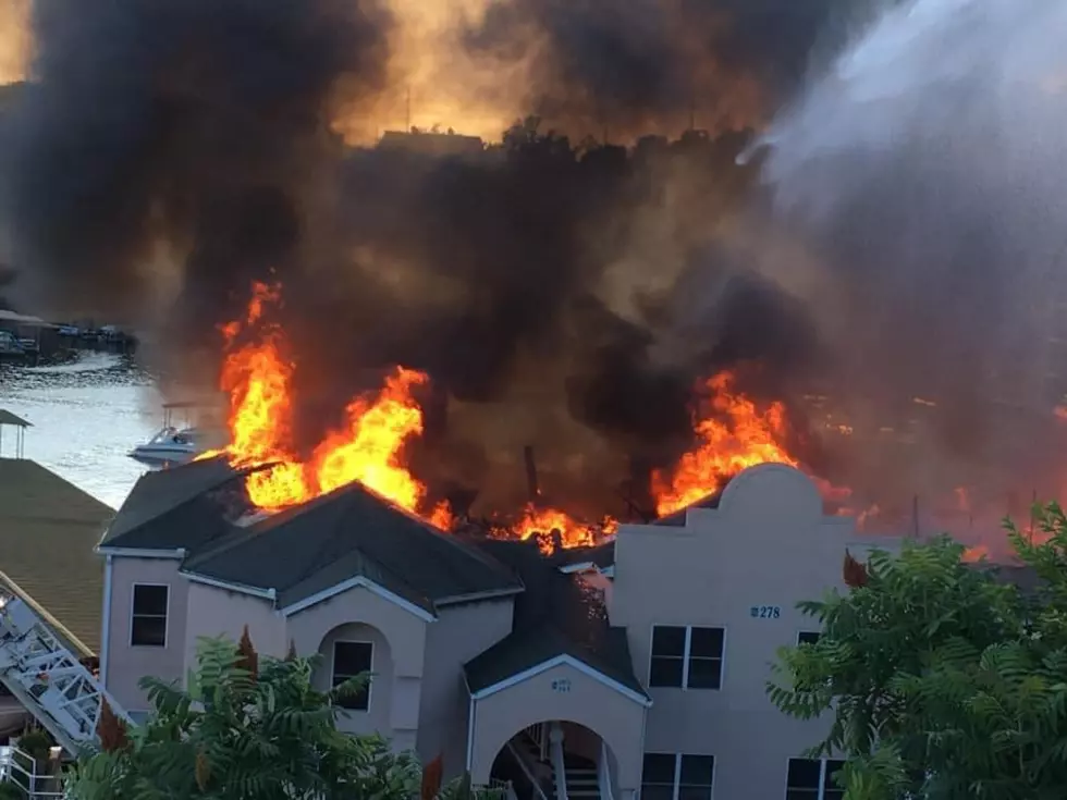 Lake of the Ozarks Firefighters Battle Condo Blaze