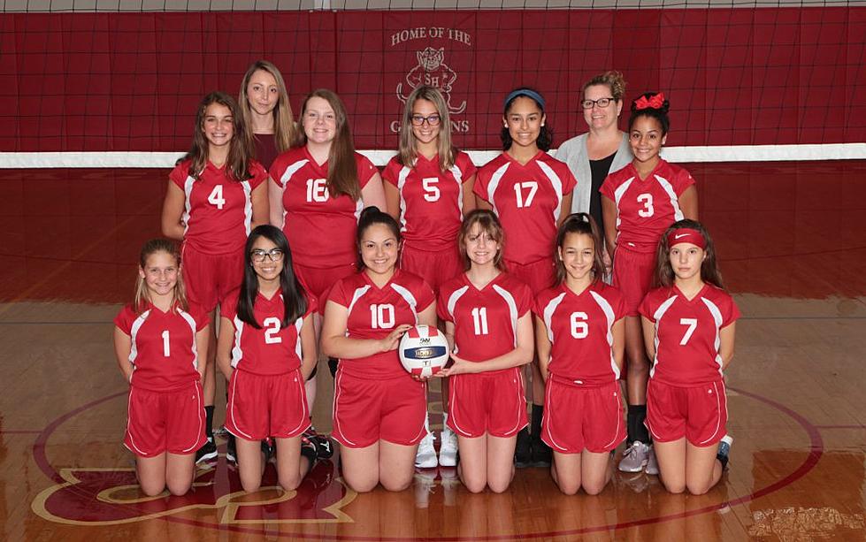 Sacred Heart Junior High Volleyball Ends Season at Green Ridge