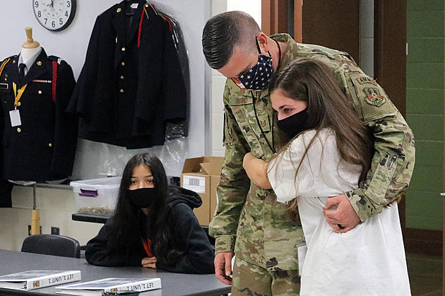 Air Force Father Returns From Afghanistan, Surprises Children
